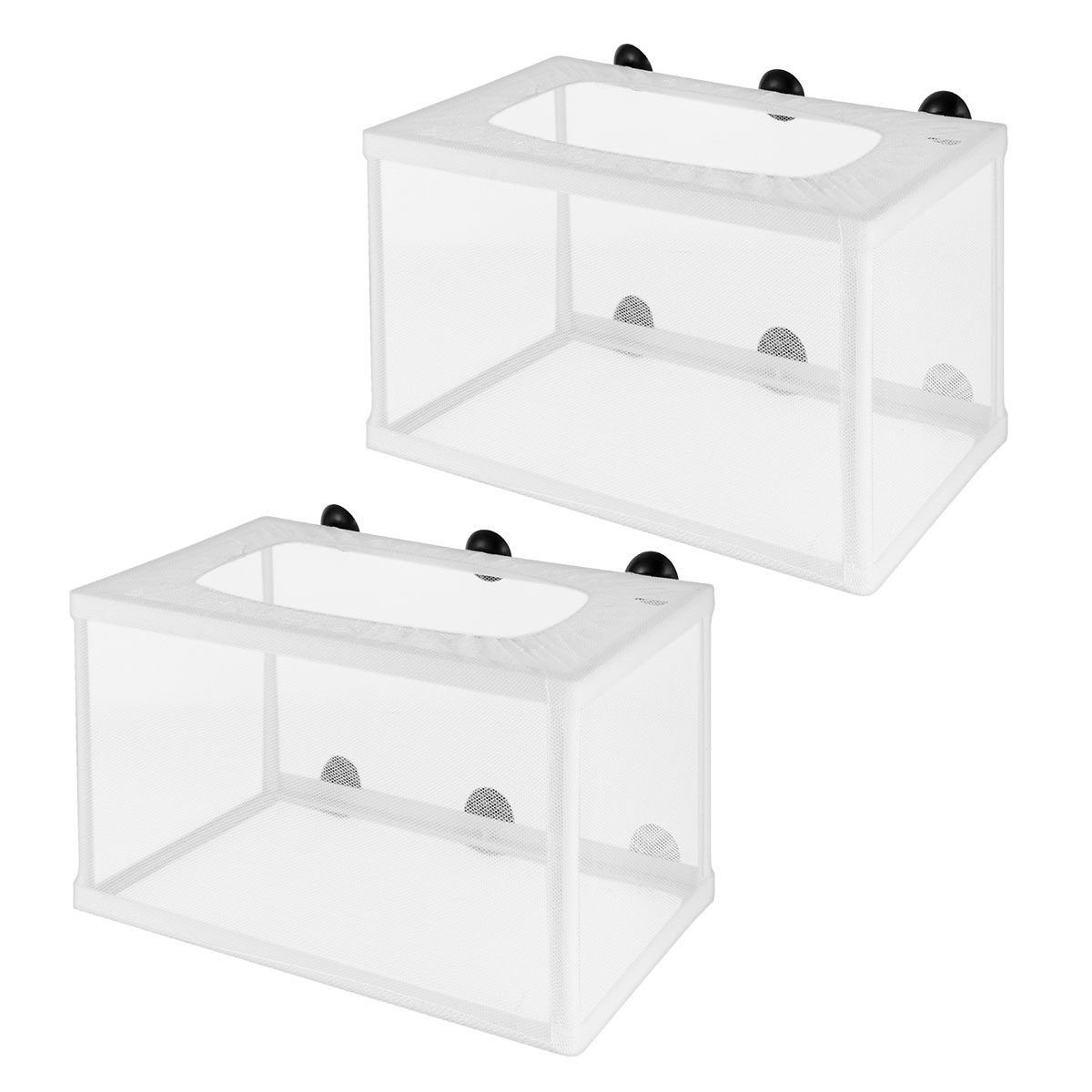 Aquarium Fish Rate - 2Pcs Fish Breeder Net Hatchery Isolation