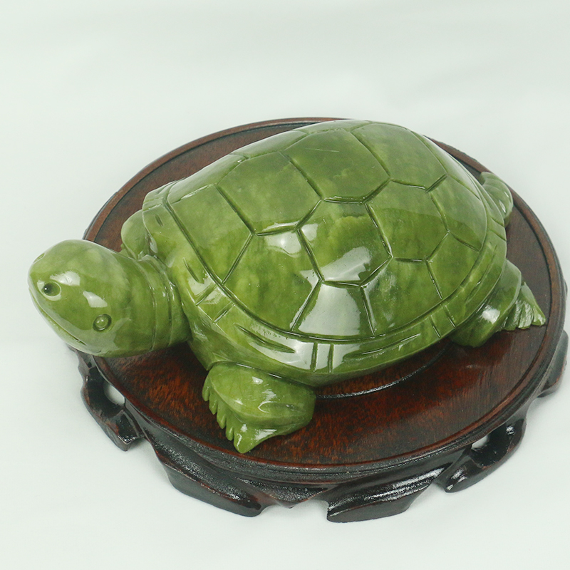Natural Jade/turtle Sculpture/ - Aquarium Fish Saltwater ulasan dan harga