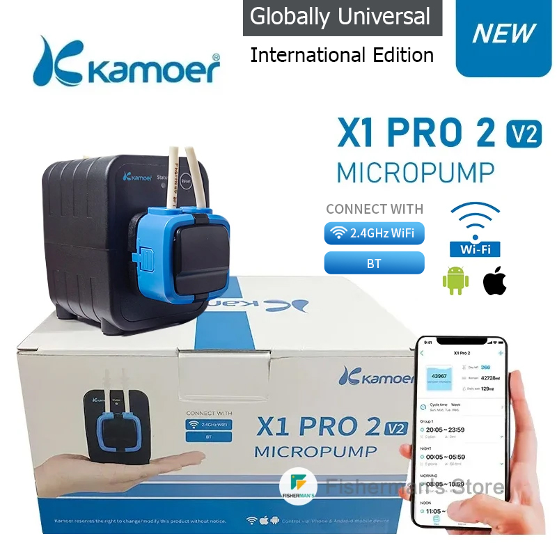 Kamoer X1 PRO 2 V2 WiFi Blueto - Aquarium Fish App ulasan dan harga