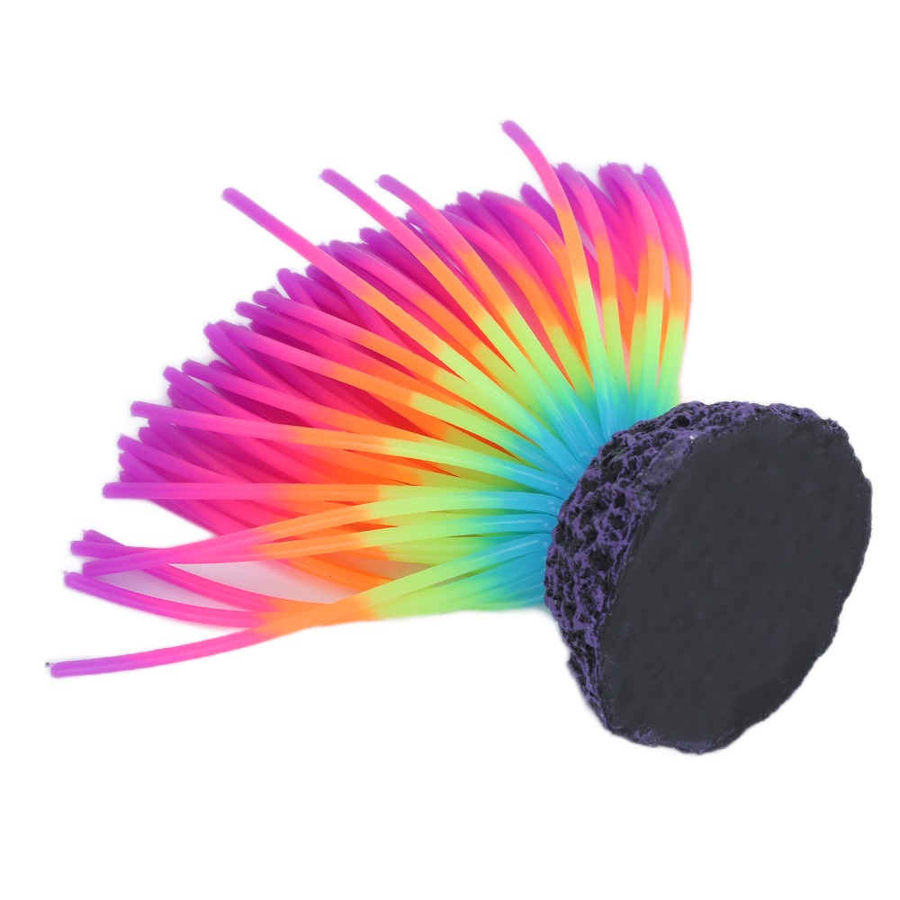 Colorful Aquarium Silicone Cor - Aquarium Fish Rainbow ulasan dan harga