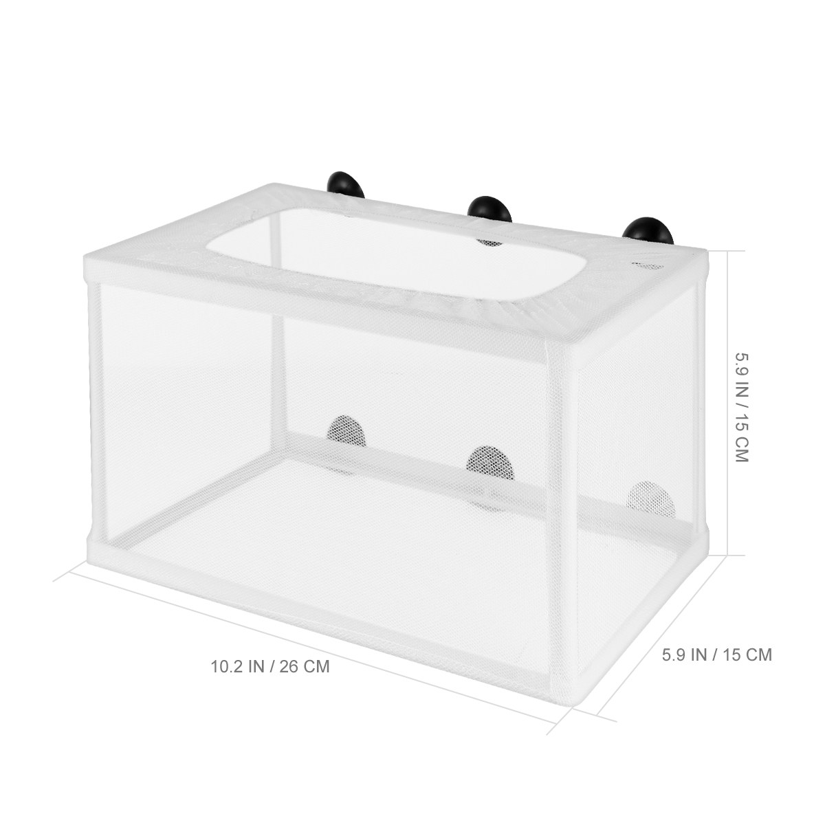 2Pcs Fish Breeder Net Hatchery - Aquarium Fish Rate ulasan dan harga