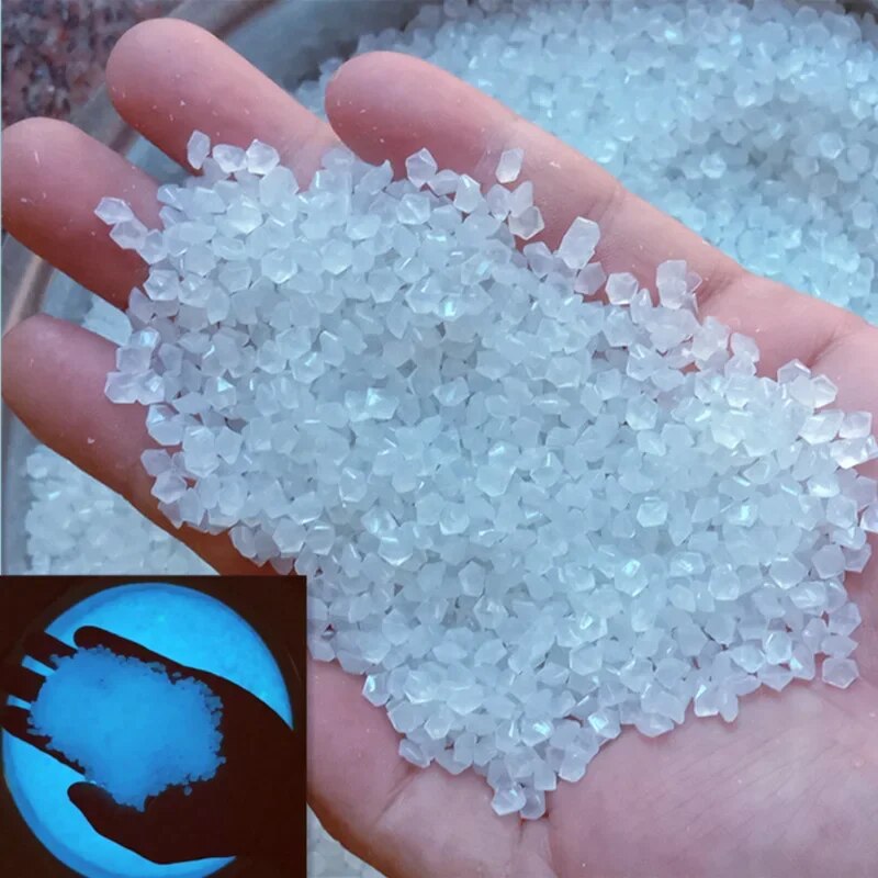 1000pcs 3-5mm Luminous Sand Gl - Aquarium Fish Saltwater ulasan dan harga