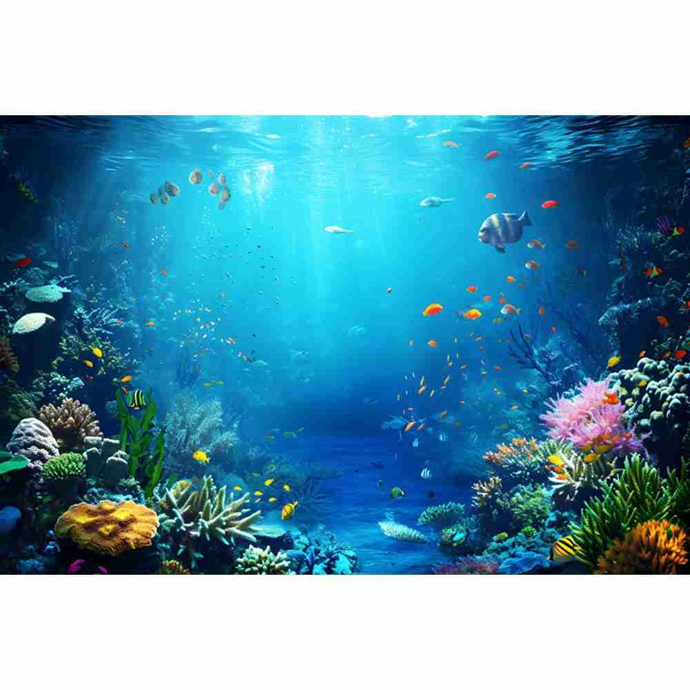 Underwater Ocean World Photogr - Aquarium Fish Of The World ulasan dan harga
