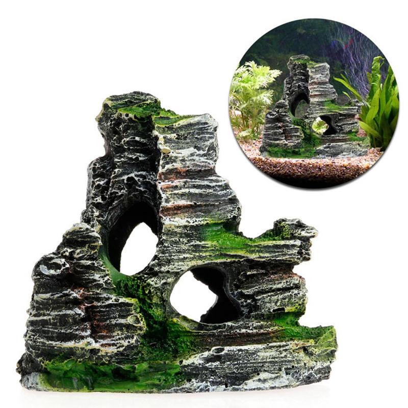 Aquarium Sandstone Decoration  - Aquarium Fish Hide ulasan dan harga