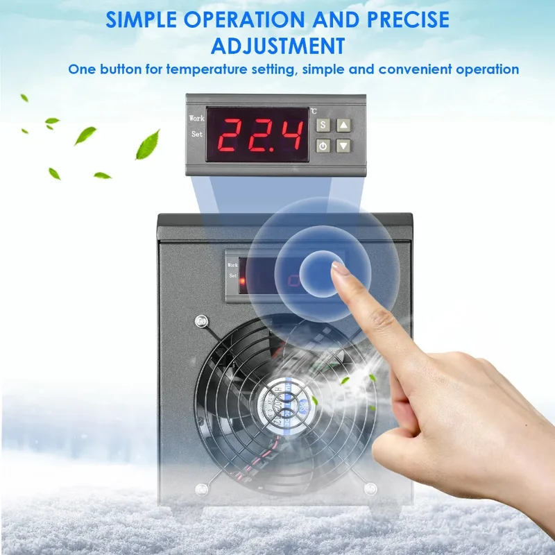 180W 60L Aquarium Chiller Fish - Aquarium Fish Rate ulasan dan harga