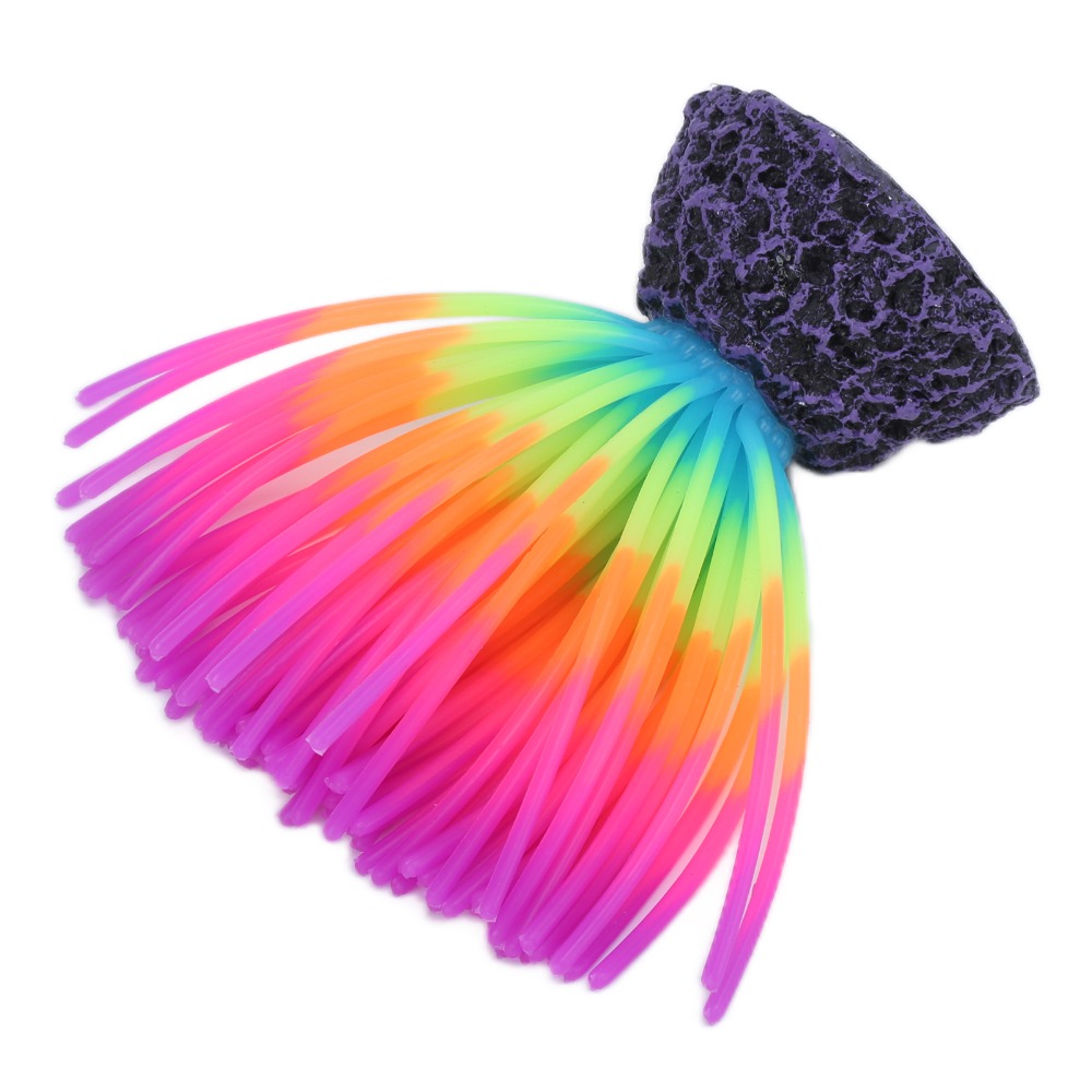 Colorful Aquarium Silicone Cor - Aquarium Fish Rainbow ulasan dan harga