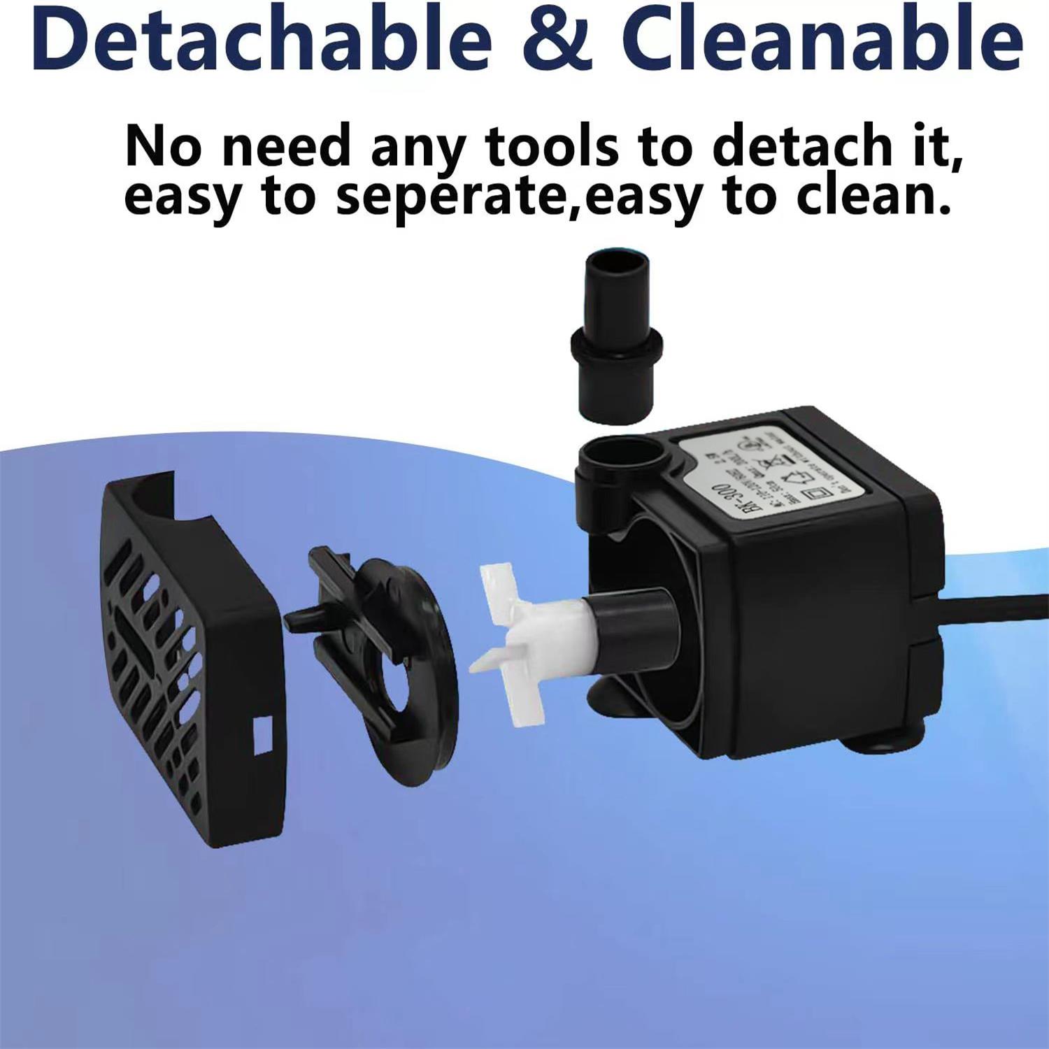 Mini Fish Tank Water Pump Easy - Aquarium Fish Rate ulasan dan harga