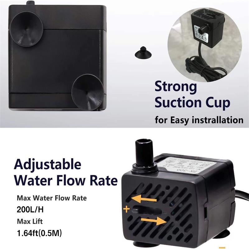 Mini Fish Tank Water Pump Easy - Aquarium Fish Rate ulasan dan harga