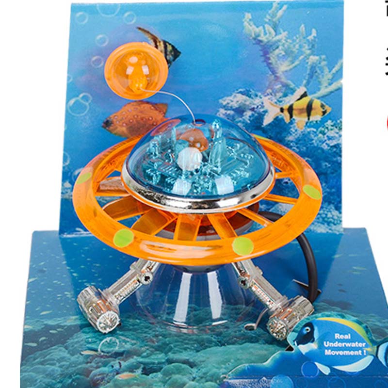 Suspended UFO Aquarium Statue  - Aquarium Fish Of The World ulasan dan harga