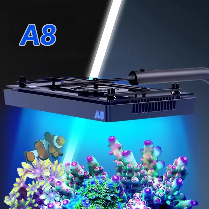 A8SE II Max Blue 240W WiFi App - Aquarium Fish Saltwater ulasan dan harga