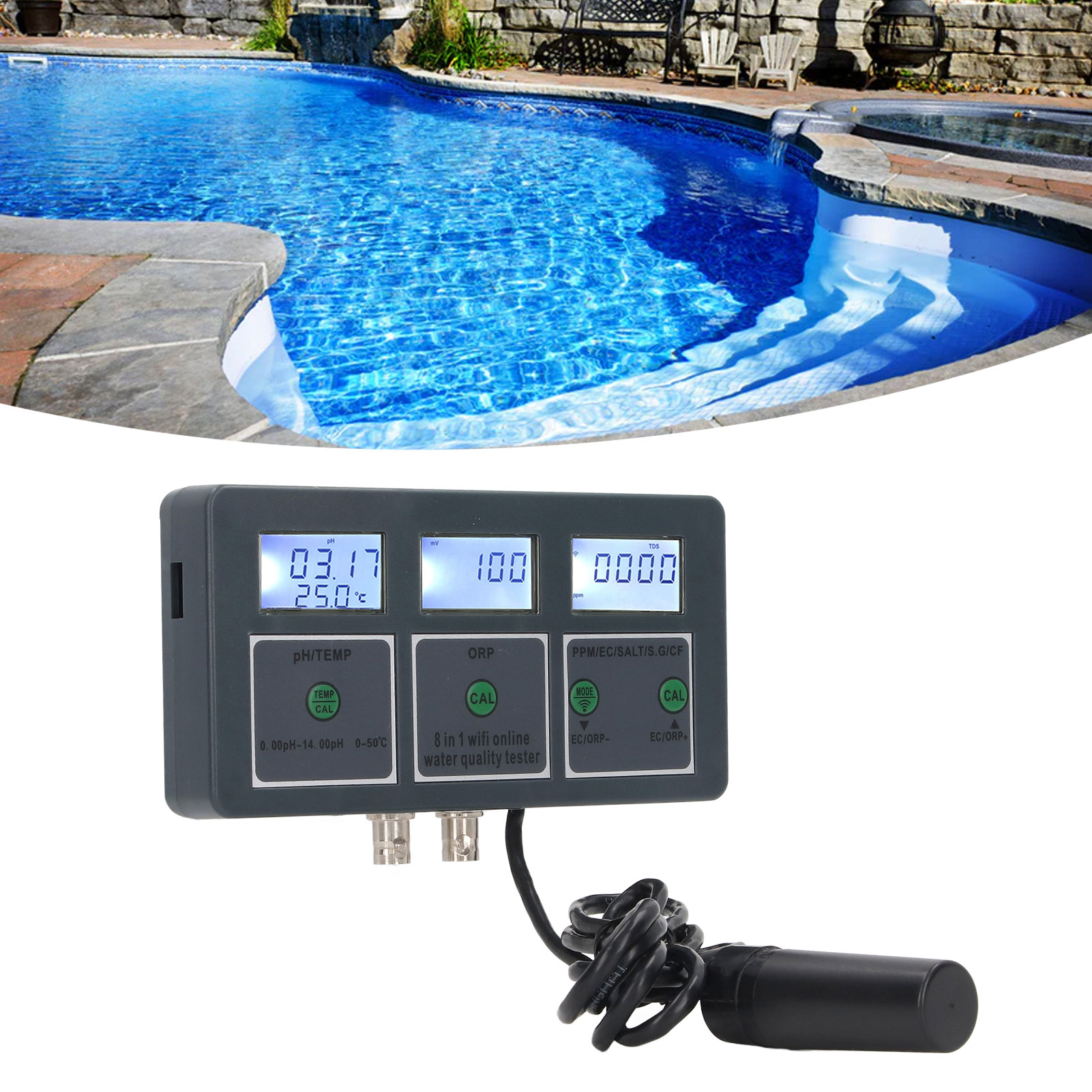 Water Quality Tester Multi Par - Aquarium Fish In Online ulasan dan harga