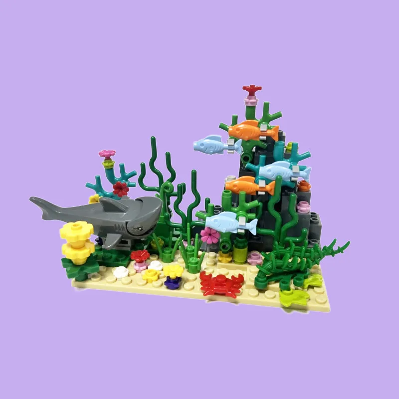 City MOC Aquarium Underwater W - Aquarium Fish Of The World ulasan dan harga